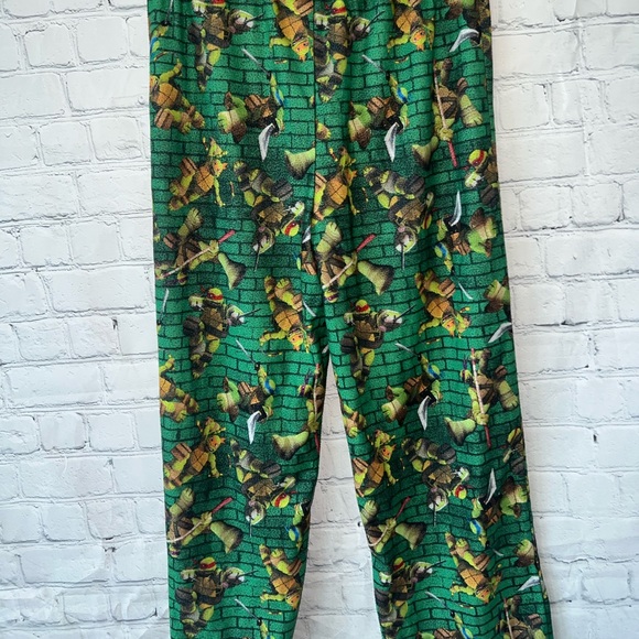 teenage mutant ninja turtles green pajama bottoms size L - Picture 5 of 6